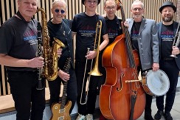 Frokostjazz med Neanders Jazzband lørdag den 25. oktober 2025 kl. 12.00 - kl. 15.00