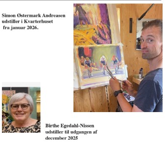 Birthe Egedahl-Nissen udstiller til udgangen af  december 2025